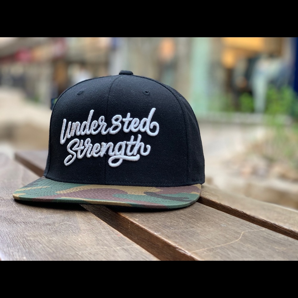 5 Panel SnapBack Camo Brim